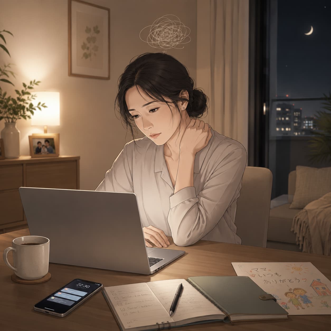 仕事のストレスで眠れない
